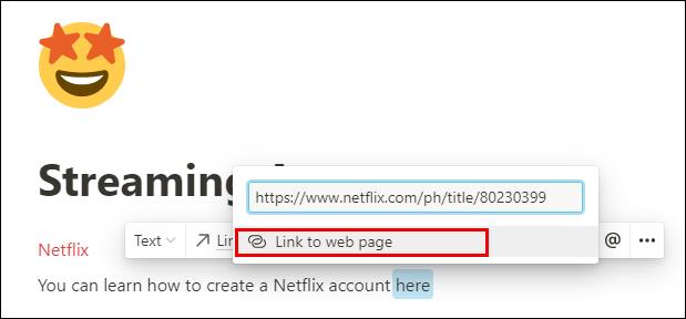 Hoe een link in notion toe te voegen