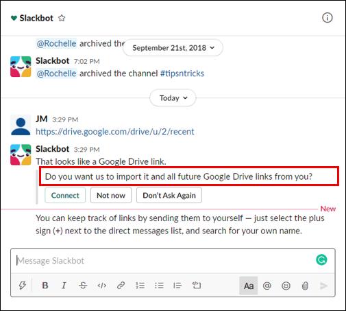 Comment connecter Google Drive à Slack