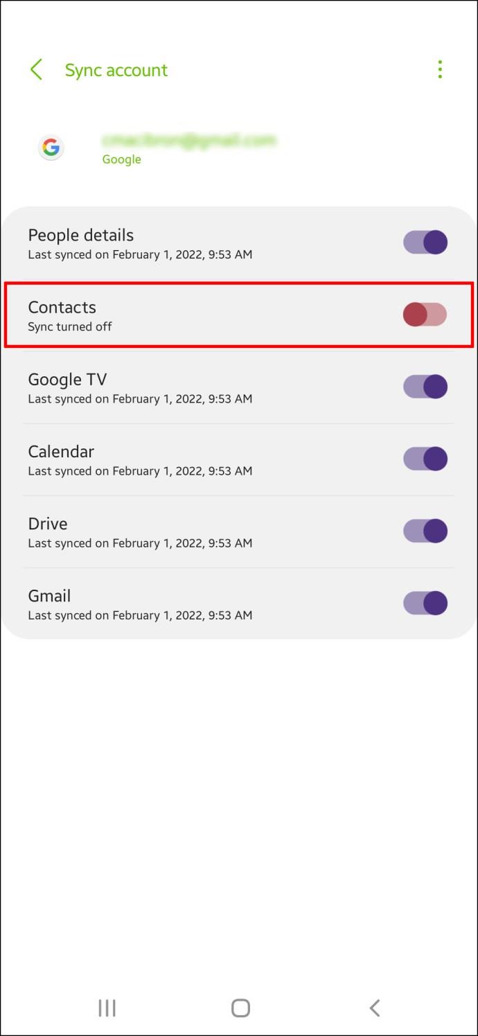 Comment synchroniser les contacts d'Android vers Gmail
