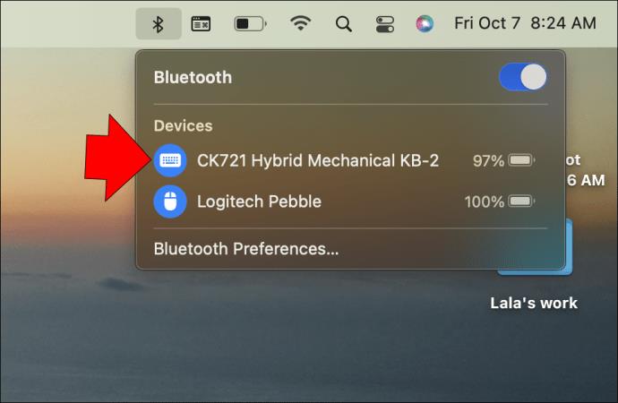 Comment déconnecter un clavier Bluetooth d'un Mac