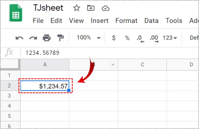 How To Disable Rounding In Google Sheets