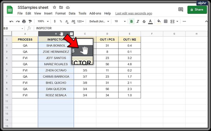 Comment ajouter et supprimer des lignes et des colonnes dans Google Sheets