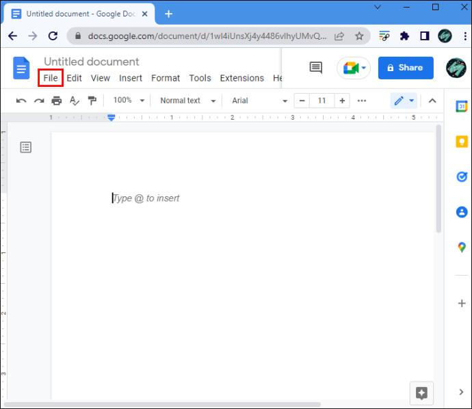 How To Open A DOCX File With Google Docs