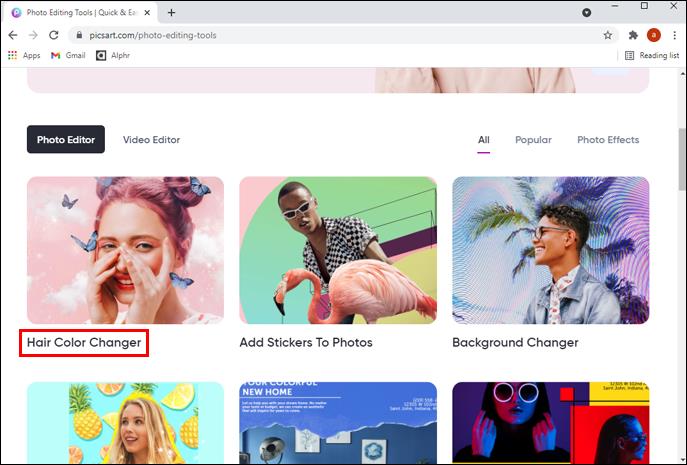 How To Change Hair Color In Picsart
