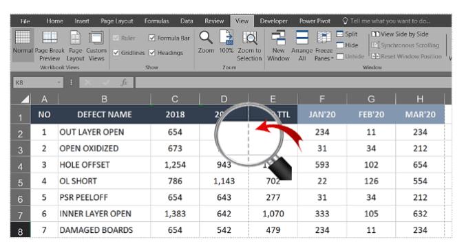 How To Remove The Dotted Lines In Excel