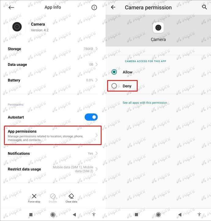 How To Disable The Camera On An Android Device