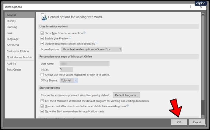 Comment changer les mesures d'indentation de pouces en cm dans Microsoft Word