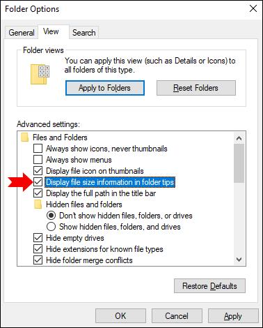 Comment afficher la taille du dossier sur un PC, Google Drive ou Dropbox