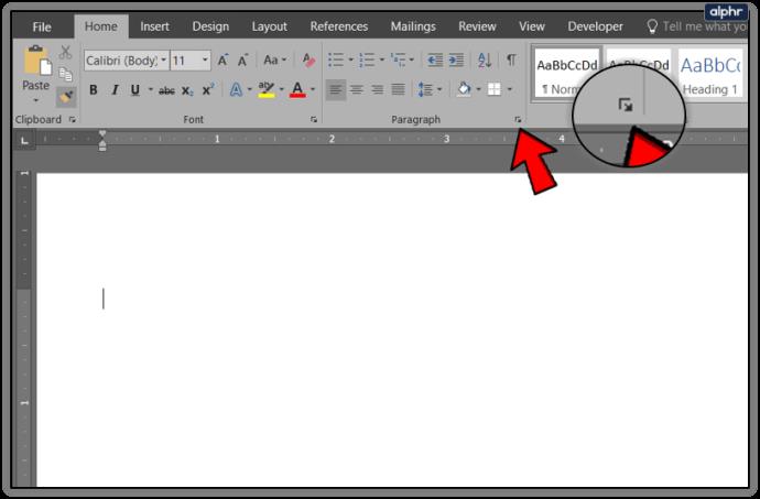 Comment changer les mesures d'indentation de pouces en cm dans Microsoft Word