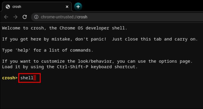 CROSH Commands – A Guide For Your Chromebook