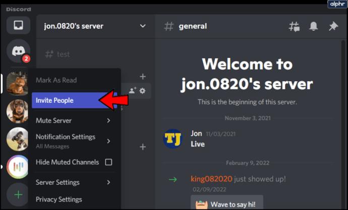 How To Invite Someone To A Server In Discord