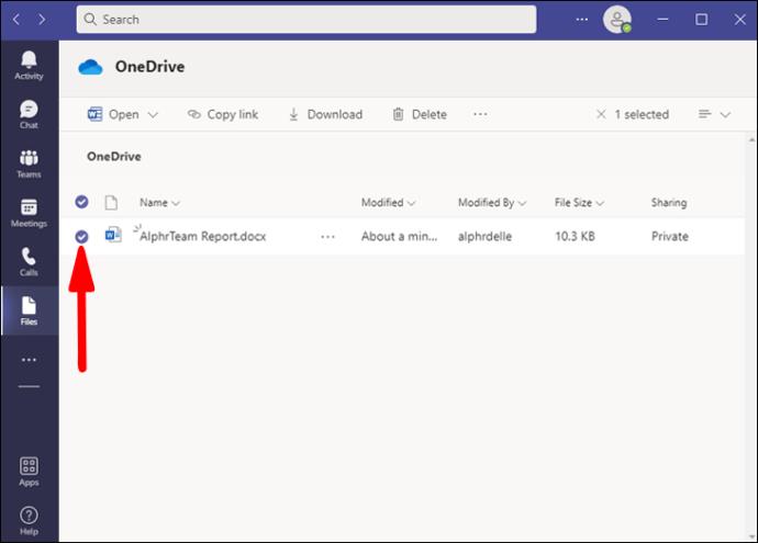 Comment supprimer des fichiers du chat dans Microsoft Teams