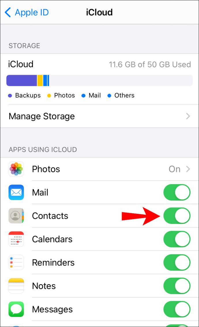 Como sincronizar contatos do Google com o iCloud