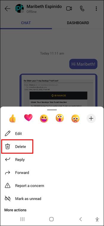 Comment supprimer des fichiers du chat dans Microsoft Teams