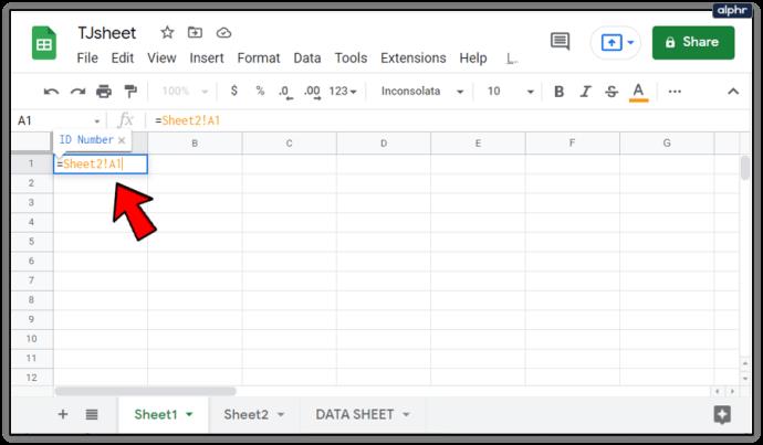 How To Link Data From A Different Tab In Google Sheets