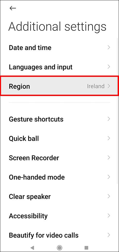 How To Change Regions In MIUI