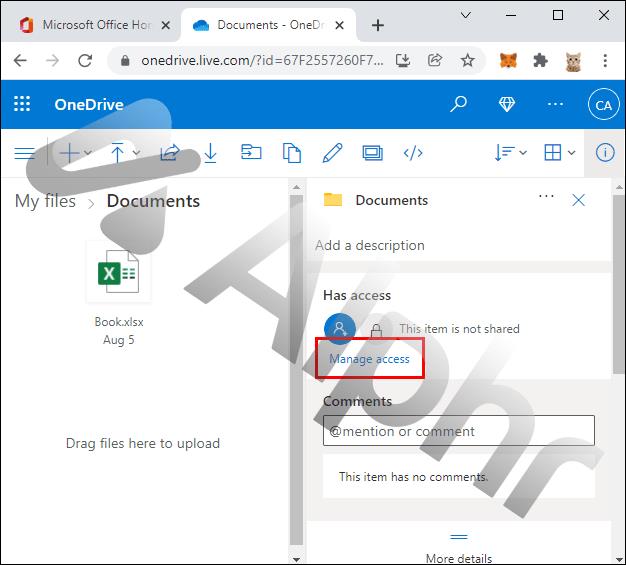 Como parar de compartilhar arquivos ou pastas no OneDrive