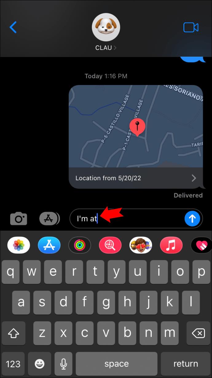 Como enviar sua localização no IMessage