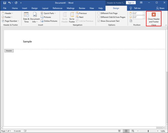 How To Create Different Headers For Different Pages In Word