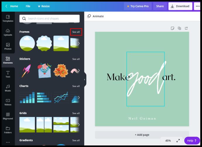 How To Make A Picture Round In Canva