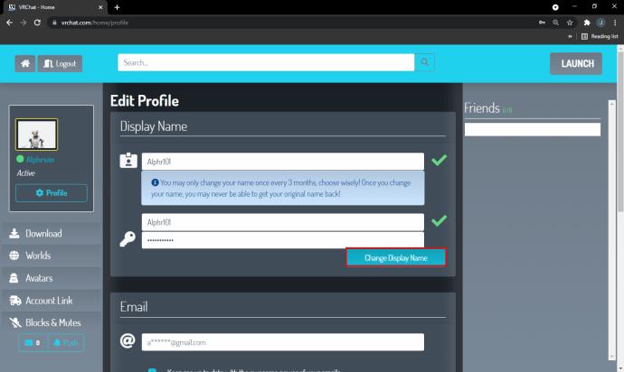 How To Change Your Name In VRChat