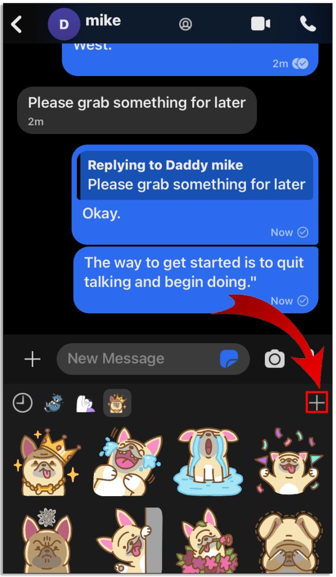 How To Add Stickers To Signal