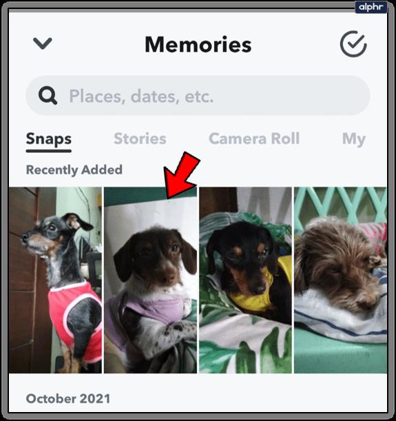 Comment exporter tous les souvenirs dans Snapchat