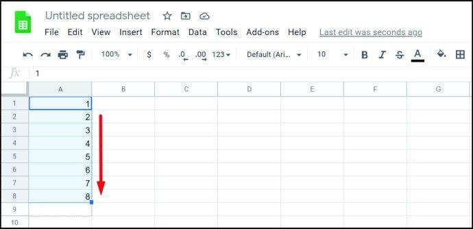 Comment ajouter des puces dans Google Sheets