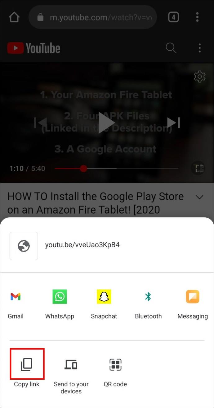 Come collegare a un timestamp specifico in un video di YouTube