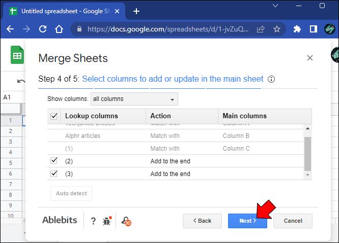 How To Merge Tabs In Google Sheets