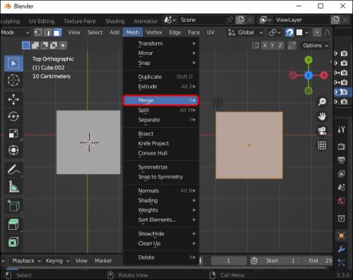 How To Merge Two Faces Easily With Several Different Tools