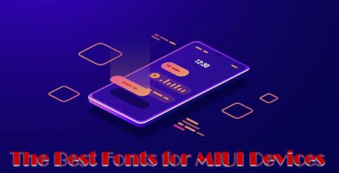 MIUI 장치를 위한 최고의 글꼴