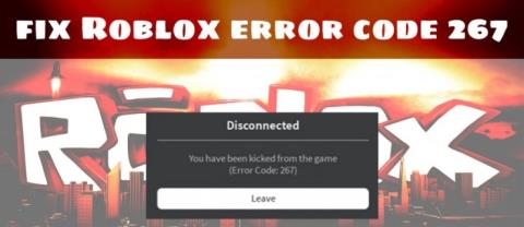 Cómo reparar el código de error 267 en Roblox