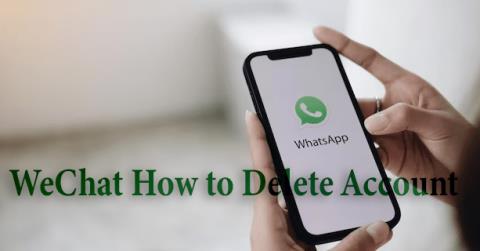 Como excluir uma conta WeChat