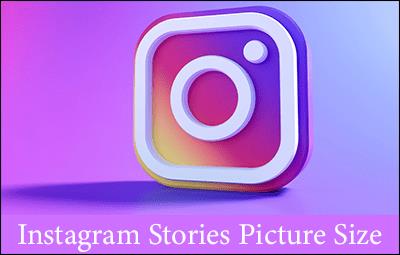 Dimensiunea potrivită a imaginii Instagram Stories