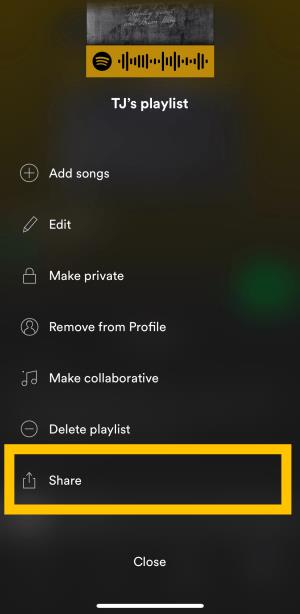 How To Share Your Spotify Playlist