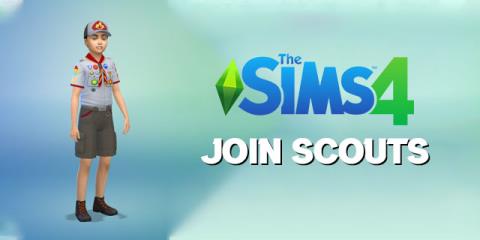 Comment rejoindre les scouts dans les Sims 4