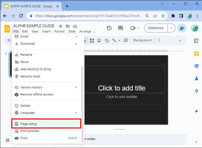 How To Use A Vertical Layout In Google Slides