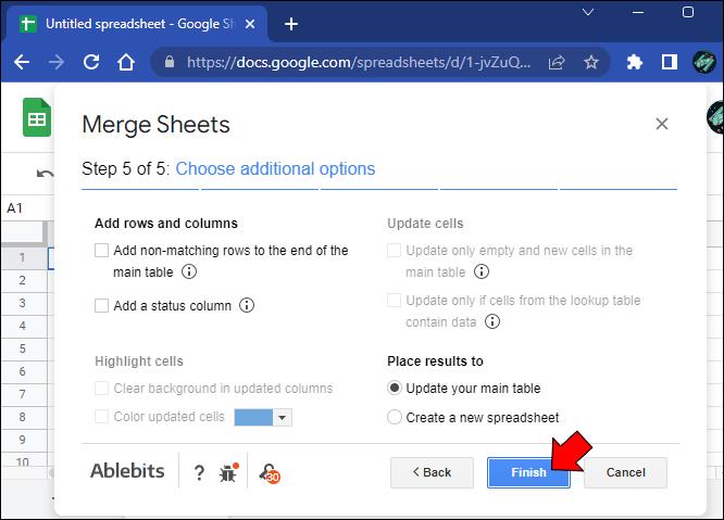 How To Merge Tabs In Google Sheets