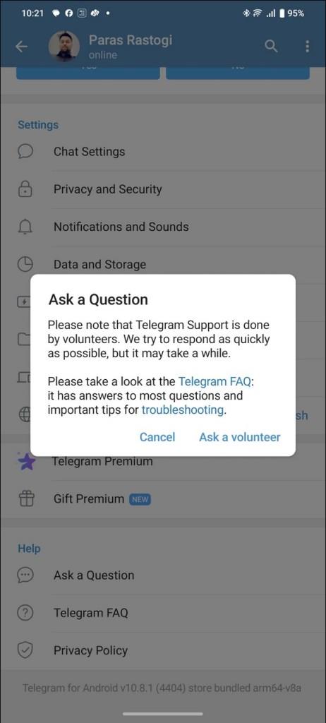 Telegram: Fix ‘You Can Only Send Messages To Mutual Contacts’ Error