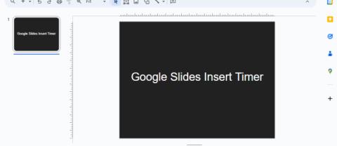 Hoe u een timer in Google Presentaties invoegt