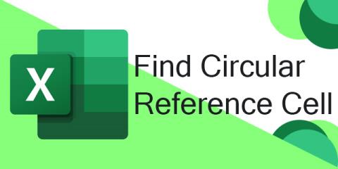 Come trovare la cella di riferimento circolare in Excel