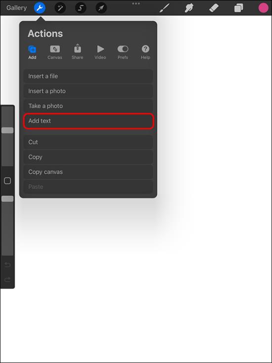 How To Add Text In Procreate