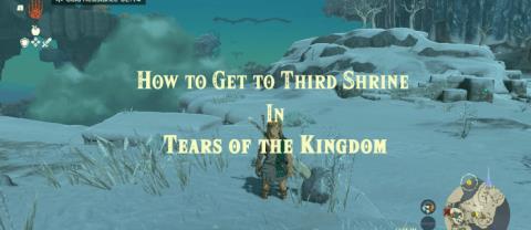 왕국의 눈물 속에서 세 번째 성소에 가는 방법