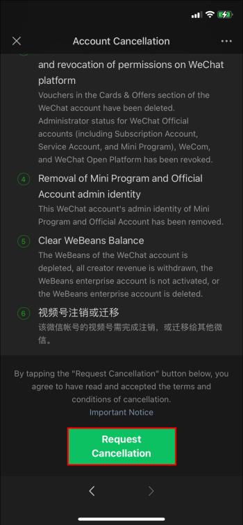 How To Delete A WeChat Account