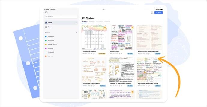 How To Add A Page In Notability