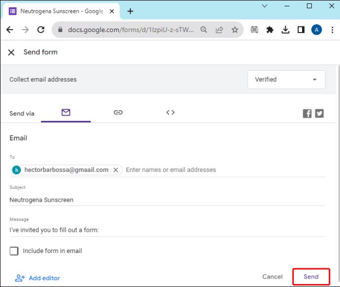 Google Forms: How To Get Email Notifications