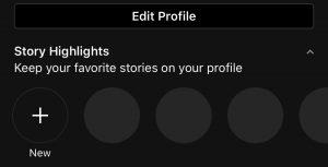 كيفية إضافة تسليط الضوء على Instagram دون نشر قصة