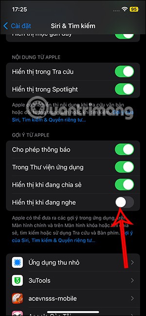 iPhone kilit ekranında görüntülenen müzik önerileri nasıl kapatılır