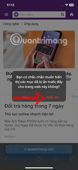 So verbergen Sie Anzeigen in Safari ohne App
